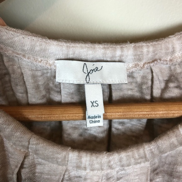 REVOLVE Joie Amarey B Linen Tank in Sandshell - Picture 5 of 8